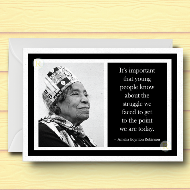 Amelia Boynton Robinson Card